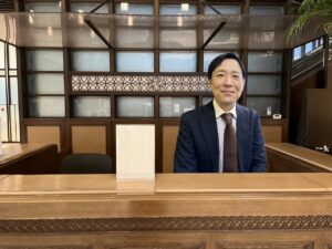 団体旅行でホテルフロントに到着の際は、団体名をお伝えください。